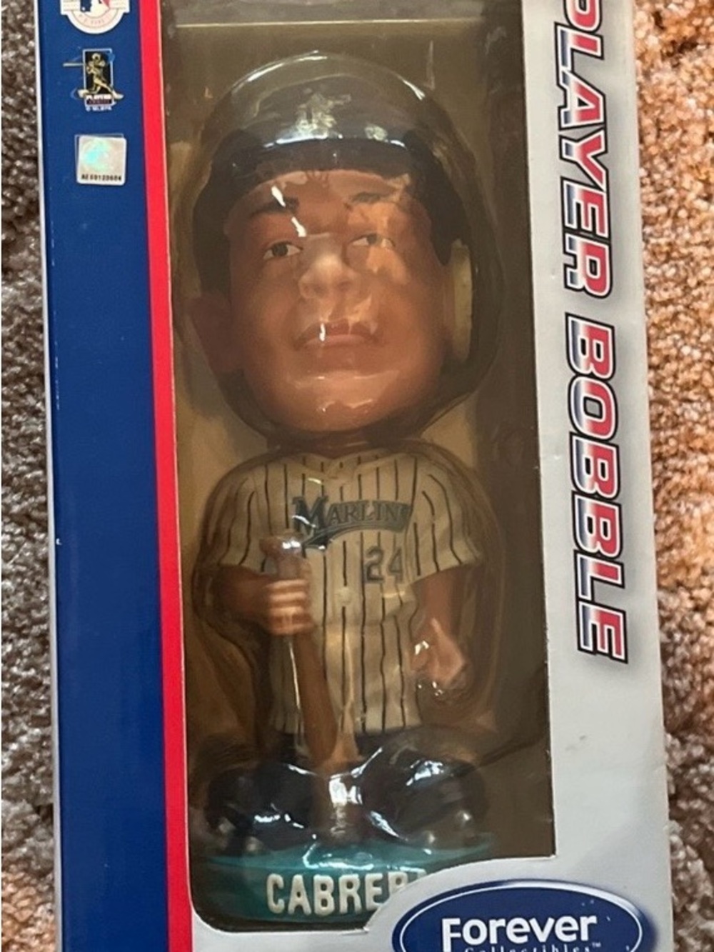 2005 Miguel Cabrera Florida Marlins Forever Collectibles bobblehead